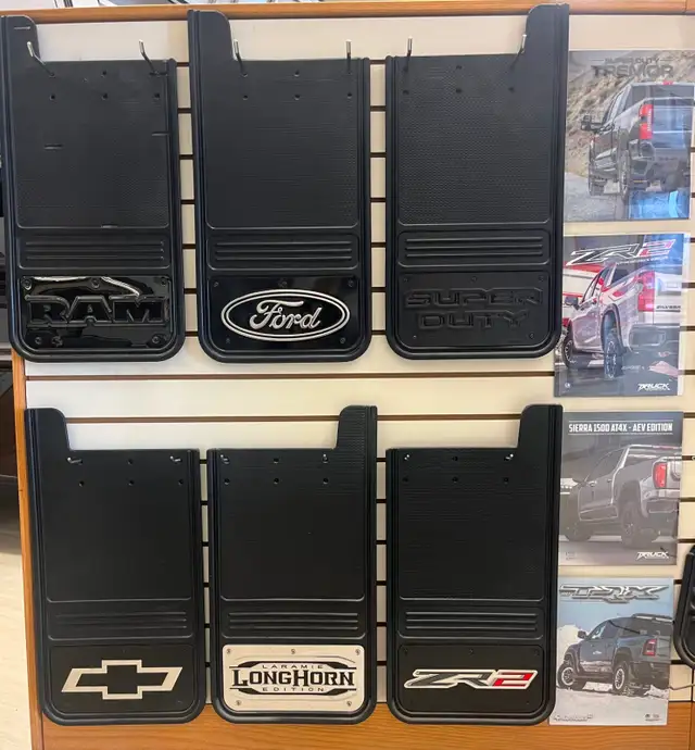 Seat Covers and Mud Flaps