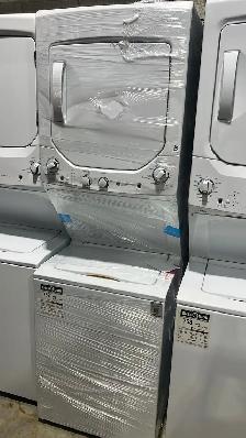 24' GE Electric Washer/ Dryer Laundry Center At FB Appliances!