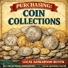 Wanted buying coin collections daily