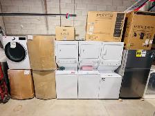 GE 24' Electric Washer and Dryer Laundry Center, Mega Offer!