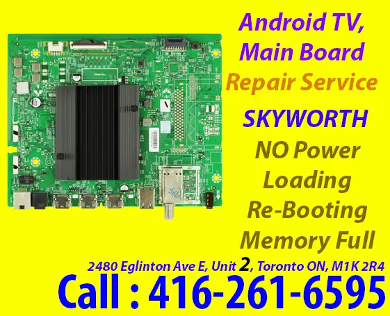 Skyworth, TV, MAIN, BOARD, Backlight, REPAIR, SERVICE - Photo 2