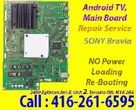 SONY, XBR55X850D, TV, LED, MAIN BOARD, Exchange