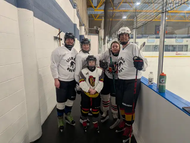 Casual Beginner Shinny Hockey. Coed