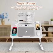 Brand New Foldable Lap Desk with Charging Port & Book Stand $59 - Photo 4