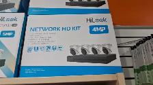 HILOOK 4MPX 4 CAMERA WITH 4CH POE NVR SYSTEM