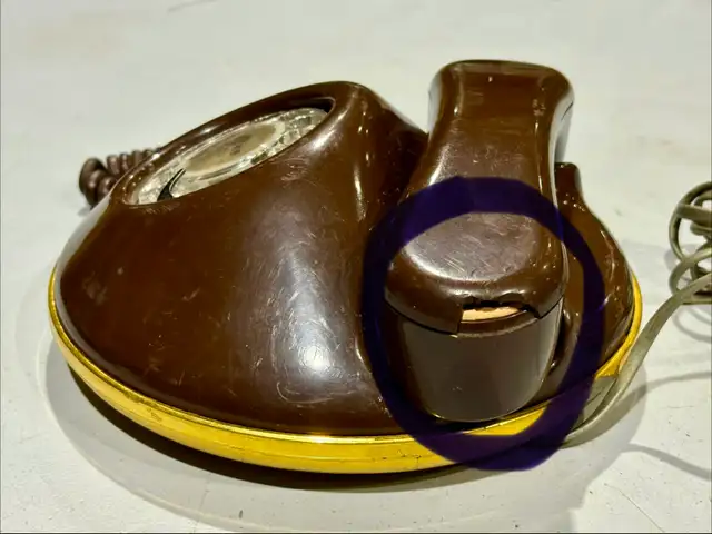 Vintage Rotary Dial Telephone Model 'Dawn' ("Northern Telecom") - Photo 5