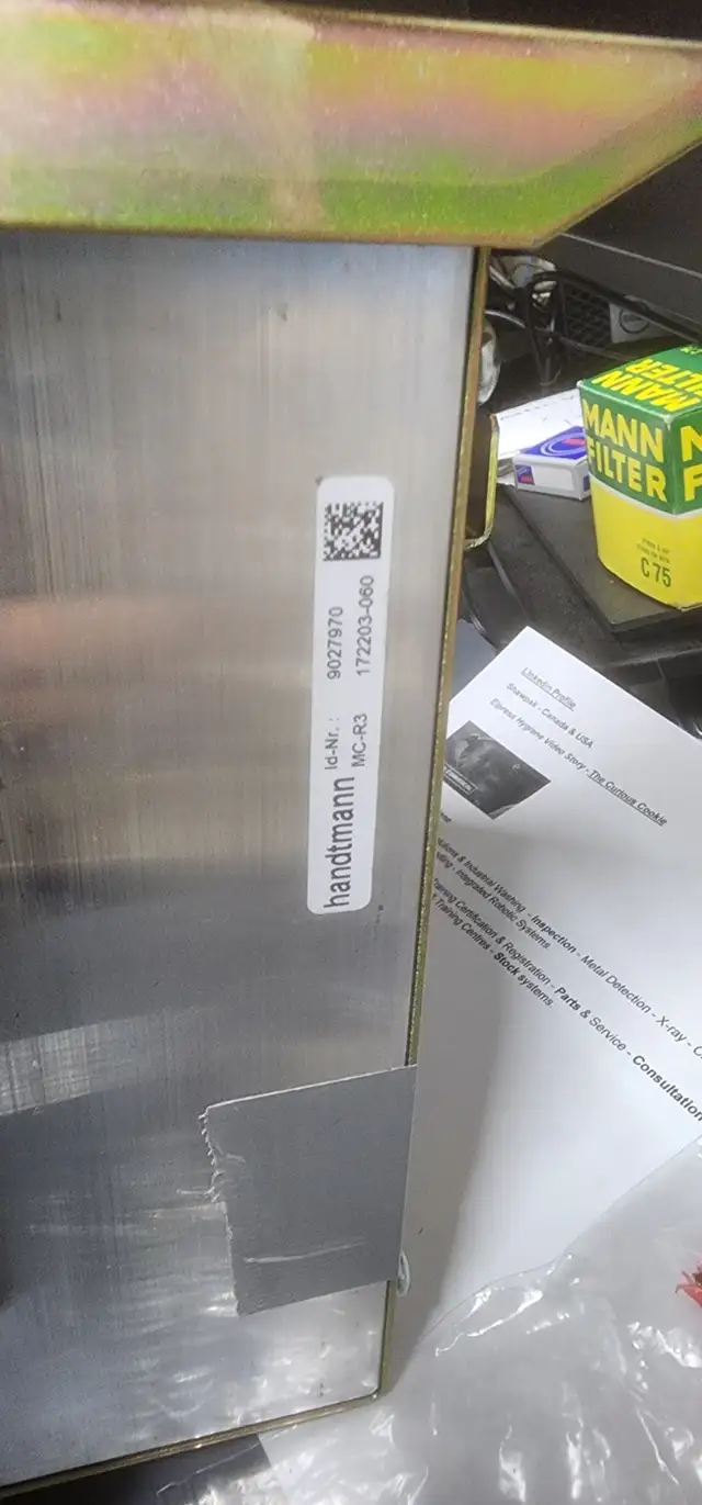 Handtmann VF200/300 Control Panel - Photo 2