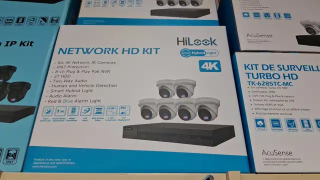 HILOOK SIX 4K NETWORK IR CAMERA