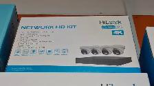 HILOOK 4K IR FOUR CAMERAS 4CH NVR