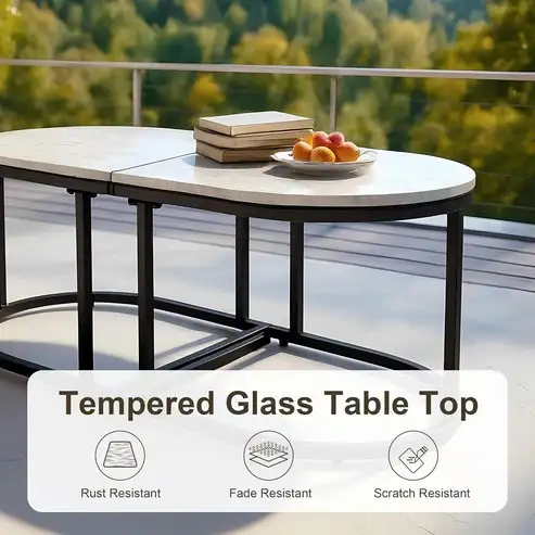 Brand New 5pcs Metal Frame Patio Furniture Set $499 - Photo 7
