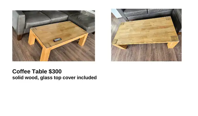 Moving sale – well-kept furniture, priced to sell