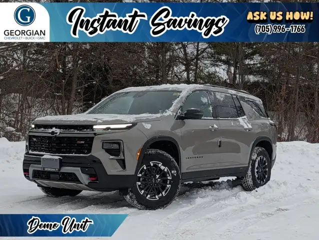 2026 Chevrolet Traverse Z71- Trailering Pkg - Conv Pkg - Used