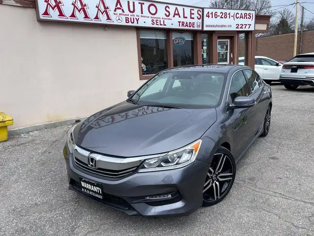 2017 Honda Accord 4dr I4 CVT Touring Leather|Sunroof|Camera|Cert
