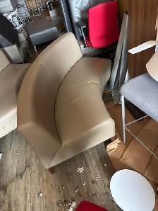 Steelcase Coalesse Circular Couch – Modern Lounge Seating | $300 - Photo 3