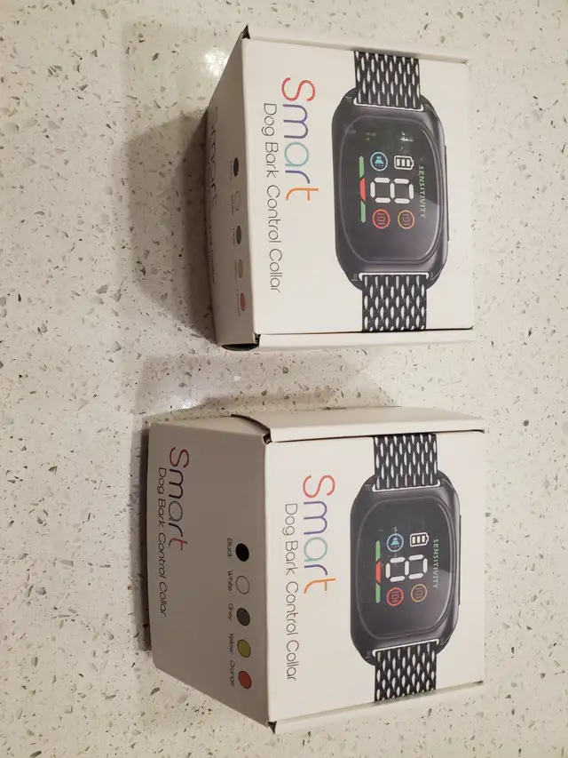 Smart dog bark control collar, NO SHOCK