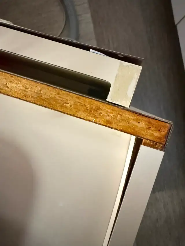 Re-gluing laminates on Cabinets