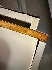 Re-gluing laminates on Cabinets