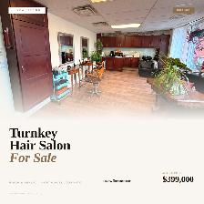 New Listing — Turnkey Hair Salon For Sale | North York, Toronto