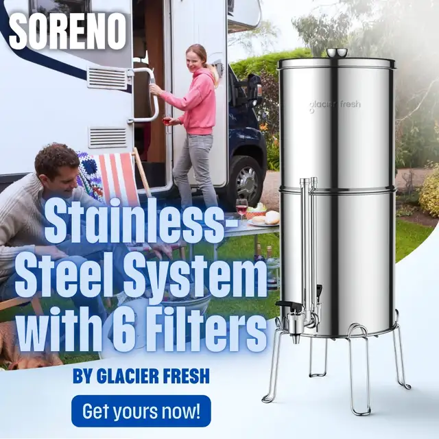 Stainless Steel Portable Water Filter System (3G) – Wholesale