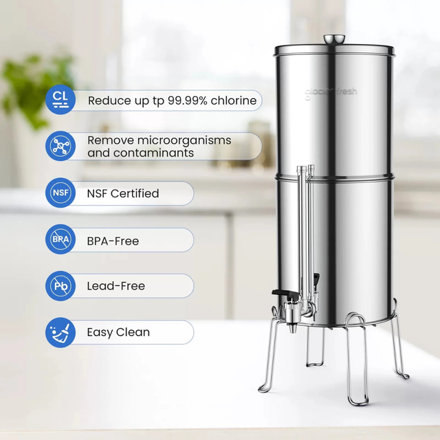 Stainless Steel Portable Water Filter System (3G) – Wholesale - Photo 2