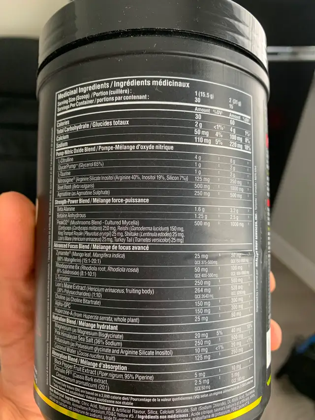 Allmax Impact pump Xtreme Pineapple Mango and Blue Raspberry! - Photo 2