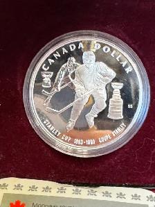 1993 Stanley Cup silver Dollar - Photo 3