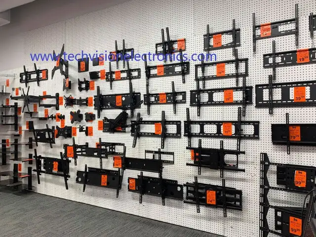 TV WALL BRACKETS, NON TILTING, TILTING, CEILING, FULLMOTION