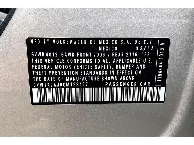 2012 Volkswagen Jetta Sedan Trendline 5Spd Manual | AS IS | FWD - Photo 33