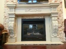 Huge Sale  50% off cast Stone Fireplace Mantel Save $1900 QC - Photo 4