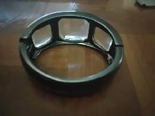 Chunky Cuff Bracelet Octagonal Clear Stones - Photo 2