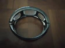 Chunky Cuff Bracelet Octagonal Clear Stones - Photo 3