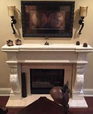 Huge Sale  50% off cast Stone Fireplace Mantel Save $1900 a - Photo 3