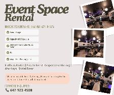 EVENT SPACE / PARTY VENUE FOR RENT – GTA