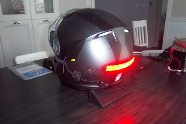 CASQUE VTT/HJC VISIERE ELECT.