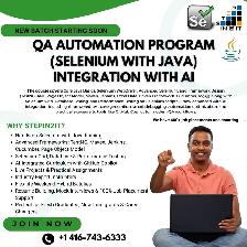 Selenium Automation Testing Training with Job Placement