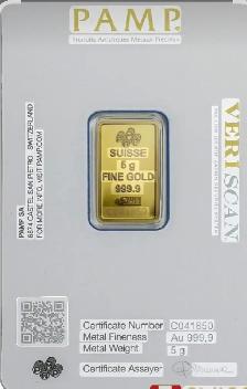5gr Gold Bar