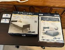DRIVE MEDICAL FITTED SHEETS AND MATTRESS PROTECTORS NEW