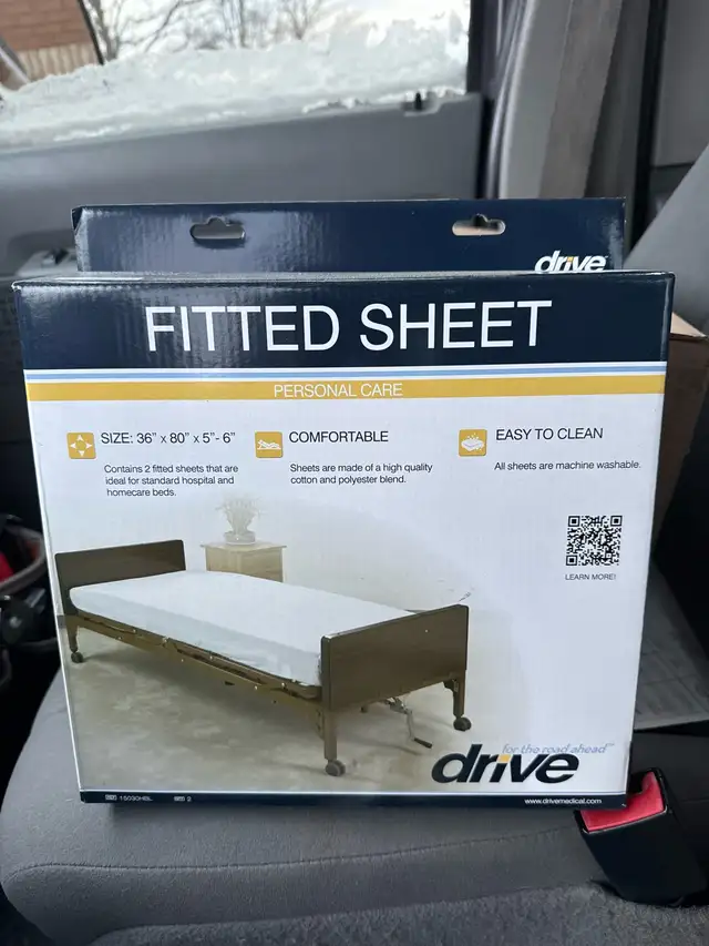 DRIVE MEDICAL FITTED SHEETS AND MATTRESS PROTECTORS NEW - Photo 2
