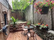 APPARTEMENT PLATEAU MONT-ROYAL, 3 ½, MEUBLÉ, TOUT INCLUS