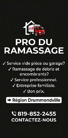 Pro Du Ramassage  | Service Rapide à Drummondville