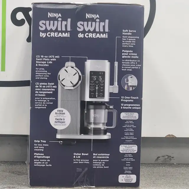Ninja CREAMi Swirl - BRAND NEW - Photo 2