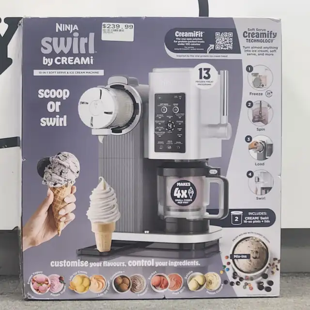 Ninja CREAMi Swirl - BRAND NEW - Photo 3