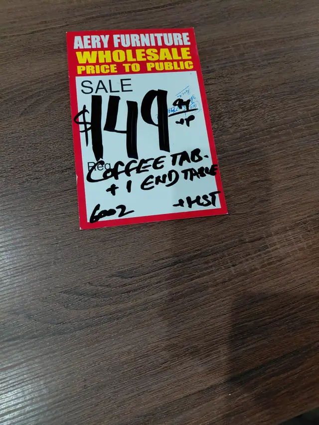 Sofa, Coffee Table & Dining Table With Chairs on Warehouse Price - Photo 2