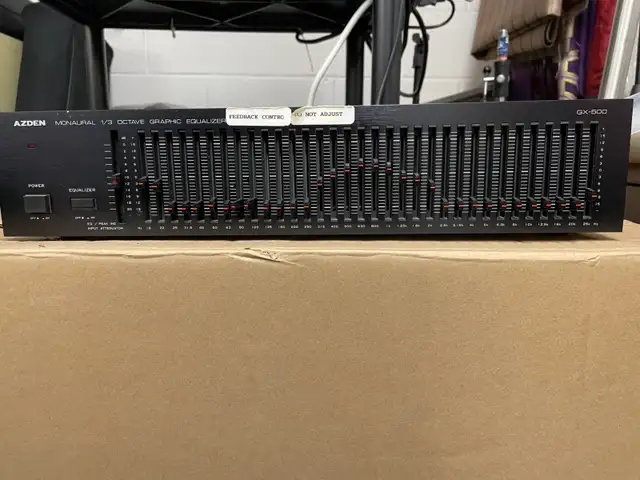 Azden GX-500 Graphic equalizer