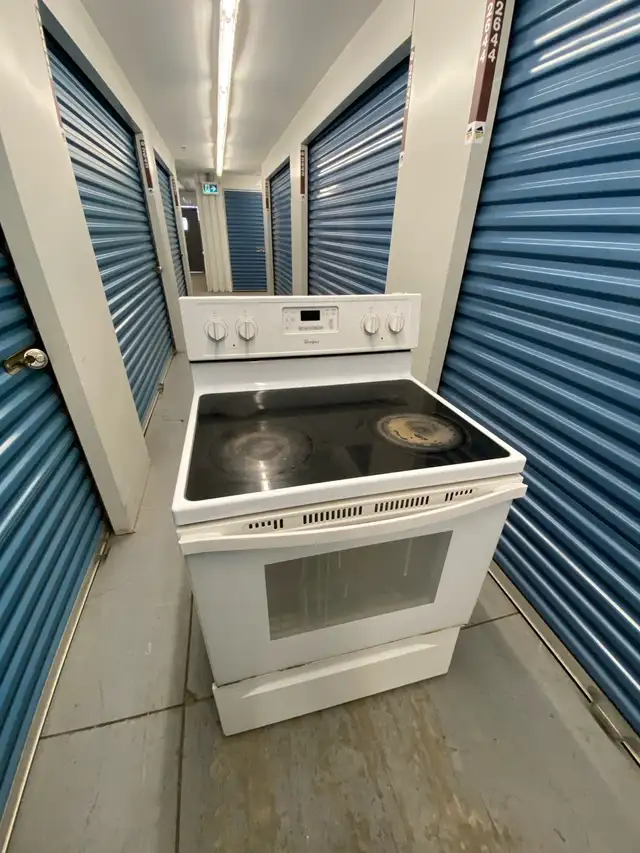 WHITE ELECTRIC GLASS STOVE - Photo 10