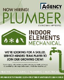 NOW HIRING - PLUMBERS