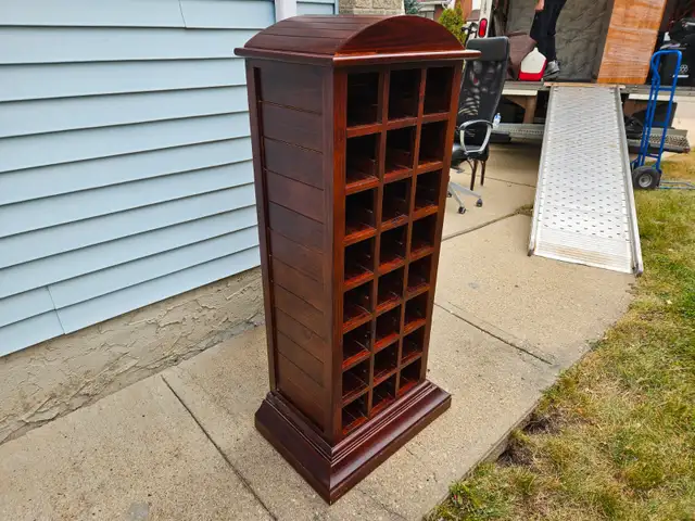 Mahogany Wine Rack $150. Delivery Available - Photo 3