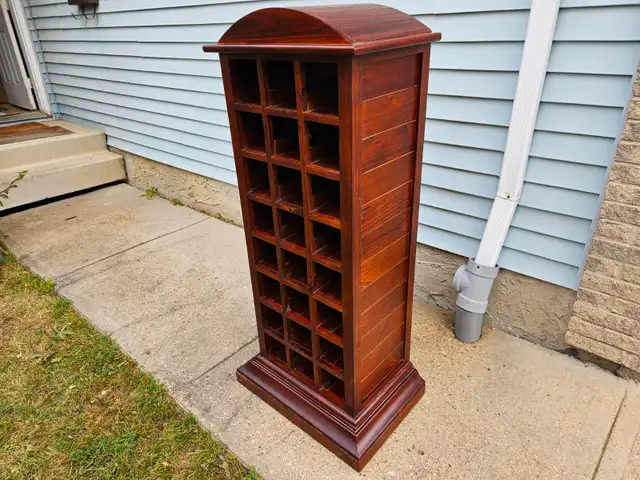 Mahogany Wine Rack $150. Delivery Available - Photo 4