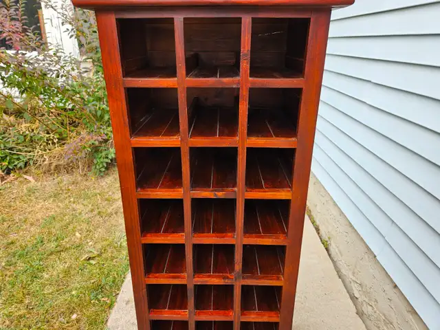 Mahogany Wine Rack $150. Delivery Available - Photo 8