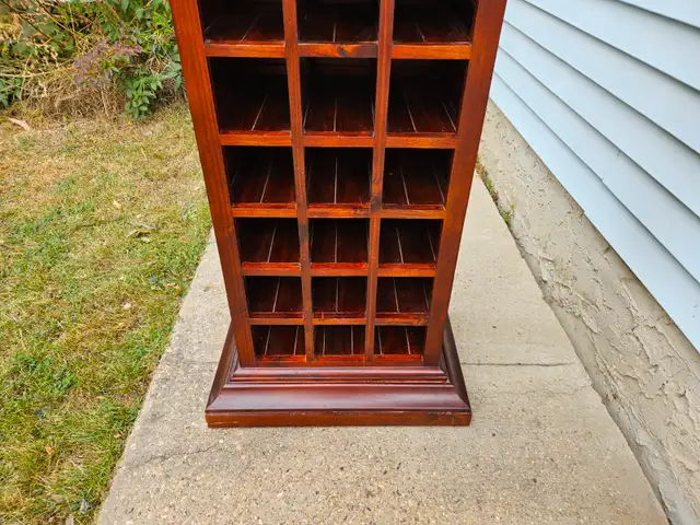 Mahogany Wine Rack $150. Delivery Available - Photo 9